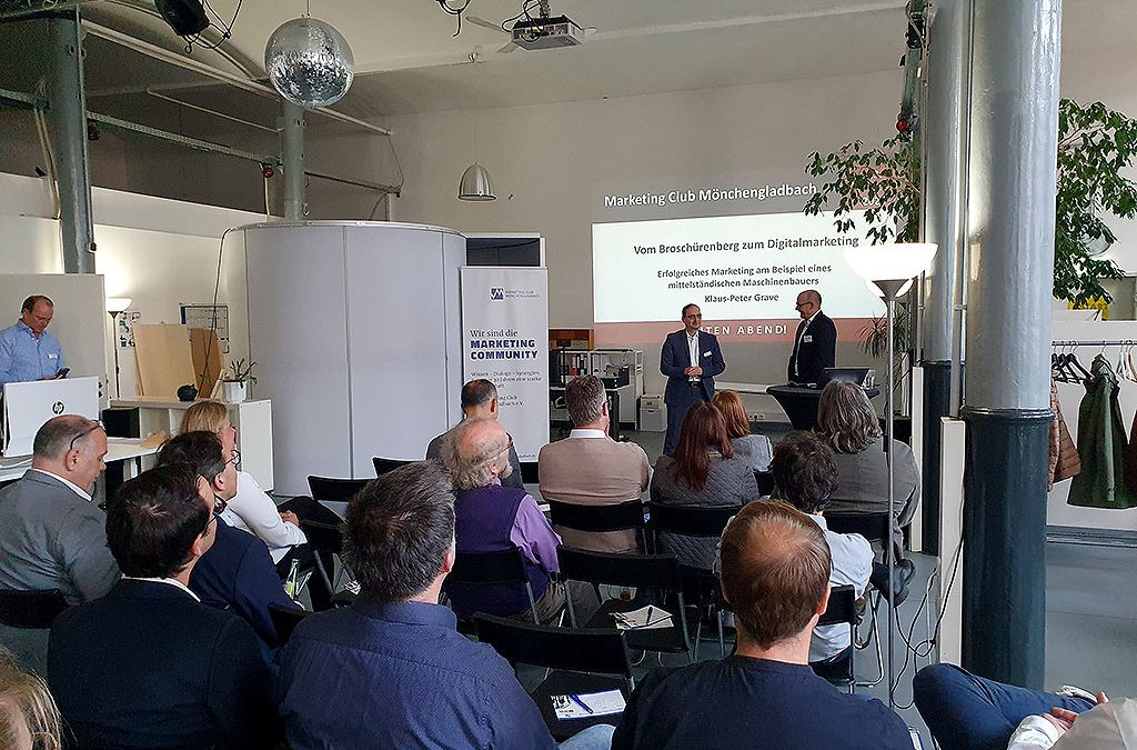 Marketing Club Mönchengladbach mit Klaus-Peter Grave